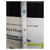 4pk Bed Risers Espresso - Room Essentialsâ¢ - Retail: $15