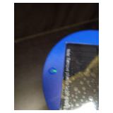 Mesh Solar and Rechargeable USB LED Outdoor Lantern Blue - Room Essentialsâ¢ - Retail: $15