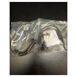 Curtain Holdback Oil Rubbed Bronze - Thresholdâ¢: Steel Wall Hooks, Drapery Tiebacks, 2 Pieces, 6.7\" Height - Retail: $22