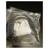 Curtain Holdback Oil Rubbed Bronze - Thresholdâ¢: Steel Wall Hooks, Drapery Tiebacks, 2 Pieces, 6.7\" Height - Retail: $22