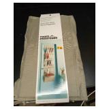 15 Pocket Over the Door Hanging Shoe Organizer Gray - Room Essentials - Retail: $22