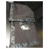 Magnetic Fireplace Cover, Fireplace Blocker Blanket Stops Heat Loss, Adjustable Fireplace Draft Stopper with 12 Magnets for Indoor Iron Frame Black 36\" W x 24\" H - Retail: $25