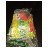 Emenpy 100% Cotton Crib Bedding Set for Baby Boys Girls,2 Pcs Baby Bed Linen Include Duvet Cover,Fitted Sheet,Pillowcase,Nursery Decoration,No Filler(Navy) - Retail: $37