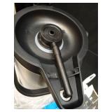 85 oz (2.5L) Airpot Coffee Carafe with Pump, Insulated Stainless Steel Coffee Dispenser, Coffee Carafes for Keeping Hot/Cold, Hot Beverage Dispenser for Party - Retail: $39