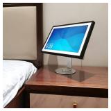 ATOPHK Ech_ooo Show 15 Stand - 360Â° Swivel & 50Â° Tilt Aluminum Base, Non-Slip Silicone Pad, Lifetime Durable Design, Only Made for Echo Show 15 Silver 025-02 - Retail: $40