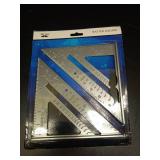Mr. Pen Metal 7 Inches Rafter Square, Carpenter Square, 2 Pack - Retail: $12