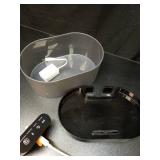 PEKTACO Wireless Cat Water Fountain: Pet Water Fountain Battery Operated, 74oz/2.2L Automatic Cat Water Dispenserï¼Rechargeable Drinking Fountain for Cats Indoor with Motion Sensor, Black - Retail