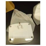 One Beat 2 Pack Multi Plug Outlet Splitter with USB,Surge Protector Outlet Extender with 3 Wall Outlets 4 USB Wall Charger(2 USB C),490 J, ETL Listed,Small Outlet Adapter Plug Extender for Travel,WH -