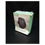 Bluetooth Ergonomic Wireless Mouse,Rechargeable 2.4G Vertical Wireless Mouse, Dual Mode Ergo Optical Mice with Adjustable DPI,Finger Rest for Laptop, Desktop, PC, MacBook, iPad, Mac, Windows(Black) - 