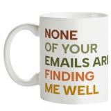 Fatbaby Funny Coffee Mug Gifts for Coworkers Office,Birthday Christmas Gag Gifts for Friends Women Men Coworkers Boss 11OZ - Retail: $14