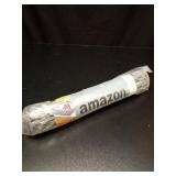 JOOKKI Sink Protectors for Kitchen Sink 12\"13\"16\"18\"19\"24\"26\"28\"29\"30\",Silicone kitchen sink mats protector for bottom of farmhouse sink(26\"x14\"Center Drain Gray) - Retail: $22