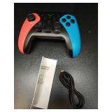 Wireless Switch Controller for Nintendo Switch/Switch 2/Lite/OLED Controller, Switch Controller with a Mouse Touch Feeling on Back Buttons, Extra Switch Pro Controller with Wake-up,Programmable, Turbo