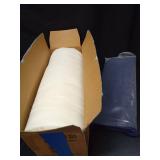 Favoyard Outdoor Bench Cushion 48 x 16 Inch Rainproof Patio Furniture Cushions 3-Year Color Fastness Garden Settee Porch Pads with Ties, Blue - Retail: $50