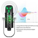 Microphone for Podcast, USB Microphone Kit for Phone, PC/Micro/Mac/Android,Professional Plug&Play Studio Mic with Stand for Gaming, Online Chatting, Videos, Voice Overs, Streaming - Retail: $50