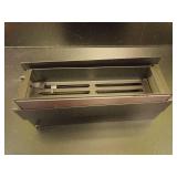 HuggieGems Metal 4 Pack Magnetic Spice Storage Rack Organizer for Refrigerator and Oven, Black Fridge Organizers and Storage - Retail: $23