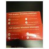 Hosmart UltraSpeak Pro Intercoms Wireless for  Home, Two-Way Real-time Intercom Full Duplex Wireless Intercom System for Home Use, Clear Sound House Intercom System for Business with 1200 Feet Range -