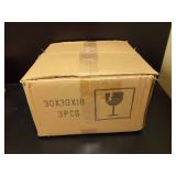 KERYNICE 3 Pcs Pink Cake Stands Set Round Metal Cupcake Display Stand Serving Platter for Dessert Table Weedings Celebration Birthday Baby Showers Anniversary Parties - Retail: $40