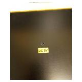 ROLOVE Gold Vanity Mirror with Lights, 14\"Ã12\" LED Makeup Mirror, Lighted Makeup Mirror with Lights, Smart Touch Control 3 Colors Dimmable, Lighted Up Mirror for Makeup Desk, 360Â° Rotation - R