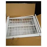 REALINN Under Sink Organizer, Pull Out Cabinet Organizer 2 Tier Slide Out Sink Shelf Cabinet Storage Shelves, Storage for Kitchen Bathroom, White, 2 Pack - Retail: $44