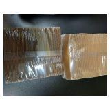 Ginkgo 100 Pack 12 oz Leak-Proof Coffee Cups with Lids and Sleeves Disposable To Go Hot Travel Paper Cups, Hot Chocolate, Cocoa, Coffee Bar Accessories - Retail: $24