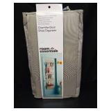 15 Pocket Over the Door Hanging Shoe Organizer Gray - Room Essentials - Retail: $22