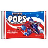 Patriotic Tootsie Roll Pops, Cherry and Blue Raspberry Flavors 2 Packages  - Retail: $14