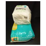 Baby Diaper Bundle - Pampers Swaddlers Size 1 & Parasol Size 2 - Retail: $15