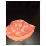 Coral Crab Print Bucket Hat - Retail: $18