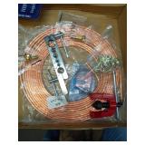 Tnisesm 3/16 Brake Line Kit 25Ft, Brake Line Flaring Tools kit Consisting of 2 Unions Brake Line Fittings and 20 Fittings - Retail: $30