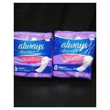 Always Discreet Adult Incontinence & Postpartum Incontinence Pads for Women, Heavy Absorbency 48 Count x 3 Packs (144 Count total) (Packaging May Vary) - Retail: $45