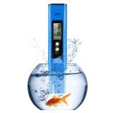 PH Meter, 0.01 High Accuracy Pocket Size with 0-14 PH Testing Range PH Tester, Digital PH Meter for Water, Water Tester for Hydroponics, Drinking Water and Pool - Retail: $11