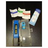 PH Meter, 0.01 High Accuracy Pocket Size with 0-14 PH Testing Range PH Tester, Digital PH Meter for Water, Water Tester for Hydroponics, Drinking Water and Pool - Retail: $11