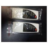 Plug in Heater - 2025 2 Pieces Upgraded 500W Ultra Air Heater with Thermal Protection, LED & Timer, Portable Plug in Space Heater Wall Outlet for Bedroom Bathroom - 2 Pieces - Retail: $48