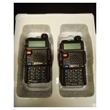 8W GMRS Handheld Radios BAOFENG Radio Repeater Capable Walkie Talkies Long Range Two Way Radios, NOAA/FM/UHF/1.25M/VHF Receiver& Scanner, 999CH, Frequency Match, 2500mAh Type-C Battery, 2 Pack - Retai