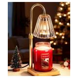 Marycele Candle Warmer Lamp for Yankee Candles, Christmas Birthday Gifts for Mom Women Sister Her, House Warming Gifts, Thanksgiving Decorations for Office Room Home Decor, Clear Wax Warmer with Timer