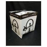 bulk buys Whistling Stainless Steel Tea Kettle, Regular, Silver - Retail: $16
