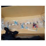 XINLEI Mobile TV Carts, Rotating Rolling TV Stand on Wheels for 13-50\" Flat/Curved TVs Height Adjustable 30Â° Tilt Floor TV Stand Portable Monitor Stand Holds up to 44lbs Max VESA 200x200mm ML1350 