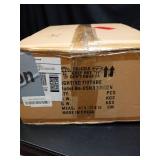 WUZUPS Crystal 5-Light Candle Chandelier Pendant Flushmount Ceiling Light Modern Lighting Fixture for Bedroom Hallway Bar Kitchen Bathroom, H 20.9\" x W 21.7\", Brushed Nickel, E12 Base - Retail: $90