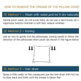 OTOSTAR Pack of 2 Throw Pillow Covers 18 x 18 Inch Soft Corduroy Decorative Square Solid Striped Cushion Case Couch Farmhouse Home Boho Decor Throw Pillows for Sofa Bed Living Room (Grey Blue) - Retai