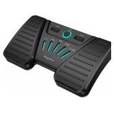 Wegrower Wireless Page Turner Pedal for Musical Instrumentsï¼Portable Bluetooth Foot Pedal, Silent Rechargeable Music Page Turner with Anti-Slip Rubber for iPad, Tablets, Phone - Retail: $34