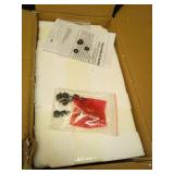 Yisuro Outdoor Ceiling Light with Motion Sensor Flush Mount Farm House Porch Light Ceiling Mount Adjustable 3 Modes Squares for Patio,Porch,Garage (Black-Square) - Retail: $60