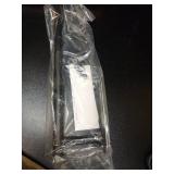 DEKAVA Paper Towel Holder Under Cabinet Wall Mount for Kitchen Towel, Self-Adhesive Bar, Rack, SUS304 Stainless Steel 13 inch (BlackA, 1) - Retail: $10