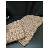 Kevin Textile Pack of 2 Decorative Outdoor Waterproof Throw Pillow Covers Lumbar Pillowcases Modern Cushion Cases for Patio Couch Bench 12 x 20 Inch Brown - Retail: $16