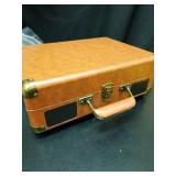 Victrola Journey Bluetooth Portable Suitcase Record Player with 3-speed Turntable & Built-in Speakers | Brown - Retail: $138