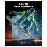 oldboytech 4K Micro HDMI to HDMI Male Cable Adapter, 4K@60Hz HDR Nylon Braid Cord for GoPro Hero, Zfc, RPi, A6000, A6300, Camera, Video Capture Card, Grey 6FT - Retail: $16