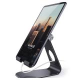 Lamicall Tablet Stand Adjustable, Tablet Stand : Desktop Stands Holder Dock Compatible with Tablets Such as iPad 2018 Pro 9.7, 10.5, Air Mini 4 3 2, Kindle, iPhone 17 Max, E-Reader (4-13