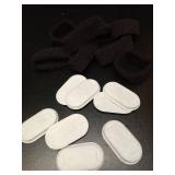 Cat Water Fountain Filters, 16 Pack Cat Fountain Filters, Cat Fountain Replacement Filters for 67oz/2L&108oz/3.2L Stainless Steel Cat Water Fountain, Pet Water Fountain Filters (8 Filters & 8 Sponges)