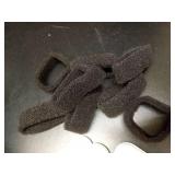 Cat Water Fountain Filters, 16 Pack Cat Fountain Filters, Cat Fountain Replacement Filters for 67oz/2L&108oz/3.2L Stainless Steel Cat Water Fountain, Pet Water Fountain Filters (8 Filters & 8 Sponges)