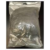 Prasacco 2 Pack Neck Roll Pillowcases, 17x4 Inch Cylindrical Pillowcases with Zipper for Home Decor (Grey) - Retail: $11