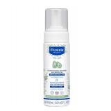 Mustela Cradle Cap Foam Shampoo for Newborn - Baby Shampoo with Naturally derived Avocado Polyphenols - Tear-Free & Fragrance-Free - 5.07 fl. oz. - Retail: $15